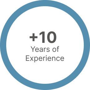 +10 years of experience